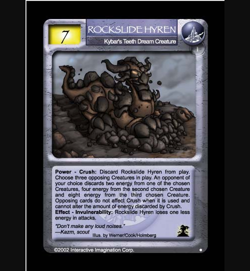 Rockslide Hyren - Foil